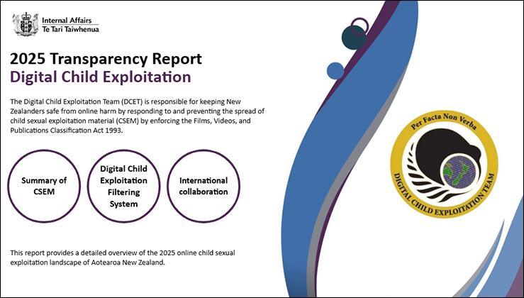 2025 Transparency Report - Digital Child Exploitation