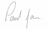 (Paul James - signature)