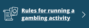 Rules for running a gambling activity (link and button) Rules for running a gambling activity (link and button)