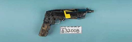 Modified .22 pistol